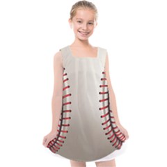 Baseball Kids  Cross Back Dress by Ket1n9