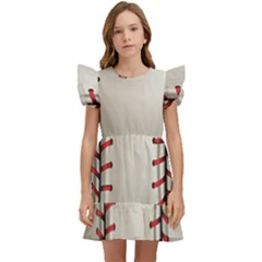 Baseball Kids  Winged Sleeve Dress by Ket1n9