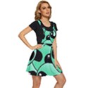 Art Alien Pattern Apron Dress View3