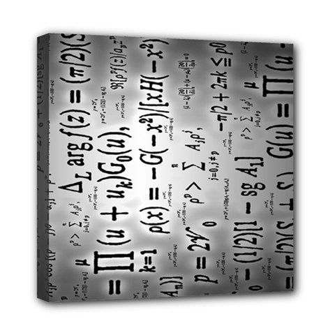 Science Formulas Mini Canvas 8  X 8  (stretched) by Ket1n9