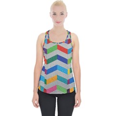 Charming Chevrons Quilt Piece Up Tank Top by Ket1n9