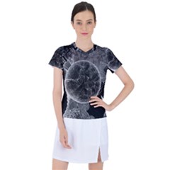 Space Universe Earth Rocket Women s Sports Top by Ket1n9