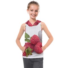 Fruit Healthy Vitamin Vegan Kids  Sleeveless Hoodie by Ket1n9