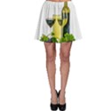 White Wine Red Wine The Bottle Skater Skirt View1