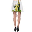 White Wine Red Wine The Bottle Skater Skirt View2