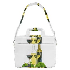 White Wine Red Wine The Bottle Macbook Pro 16  Shoulder Laptop Bag by Ket1n9