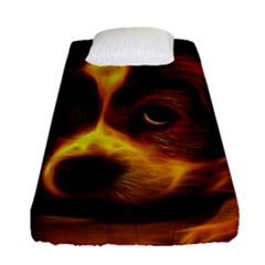 Cute 3d Dog Fitted Sheet (single Size) by Ket1n9