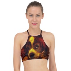 Cute 3d Dog Halter Bikini Top by Ket1n9