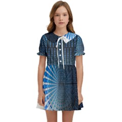 Data Computer Internet Online Kids  Sweet Collar Dress by Ket1n9