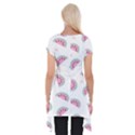 Watermelon Wallpapers  Creative Illustration And Patterns Short Sleeve Side Drop Tunic View2