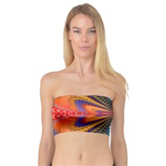 Fresh Watermelon Slices Texture Bandeau Top by Ket1n9