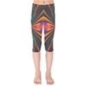 Casanova Abstract Art-colors Cool Druffix Flower Freaky Trippy Kids  Capri Leggings  View1