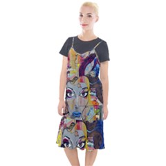 Graffiti Mural Street Art Painting Camis Fishtail Dress by Ket1n9