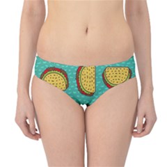 Taco Drawing Background Mexican Fast Food Pattern Hipster Bikini Bottoms