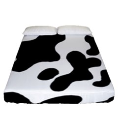 Cow Pattern Fitted Sheet (queen Size) by Ket1n9