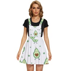 Cute Seamless Pattern With Avocado Lovers Apron Dress by Ket1n9