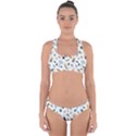 Insect Animal Pattern Cross Back Hipster Bikini Set View1