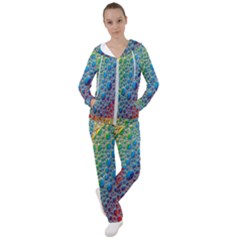 Bubbles Rainbow Colourful Colors Women s Tracksuit by Hannah976