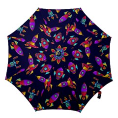 Space Patterns Hook Handle Umbrellas (medium) by Hannah976