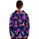 Space Patterns Women s Zipper Hoodie View2