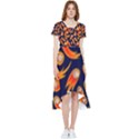 Space Patterns Pattern High Low Boho Dress View1