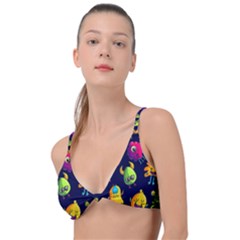 Space Patterns Knot Up Bikini Top by Hannah976