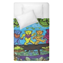 Dancing Bears Grateful Dead Duvet Cover Double Side (single Size) by Cendanart