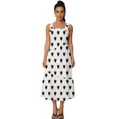 Love  Square Neckline Tiered Midi Dress by saad11