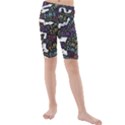 Time Nonlinear Curved Undirected Kids  Mid Length Swim Shorts View1