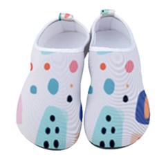 Abstract Seamless Colorful Pattern Kids  Sock-style Water Shoes by Ndabl3x