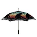 Monster Yeti Social Distance Monkey Straight Umbrellas View3