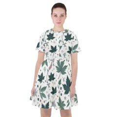 Leaves Nature Bloom Sailor Dress by Bedest