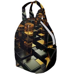 Abstract Shiny Pattern Travel Backpack by Grandong