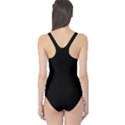 Black Amoeba Cut-Out One Piece Swimsuit View2