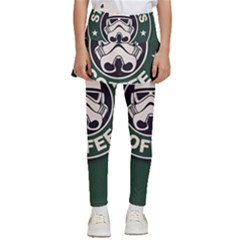 Stormtrooper Coffee Kids  Skirted Pants by Cendanart