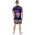 Psychedelic Lion Men s Mesh T-Shirt and Shorts Set View2