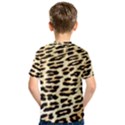 Leopard Print Kids  Sport Mesh T-Shirt View2