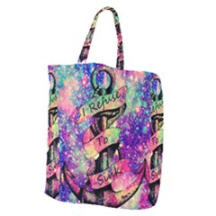 Anchor Purple Space Giant Grocery Tote by Bedest