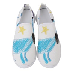 It s A Boy Women s Slip On Sneakers by morgunovaart