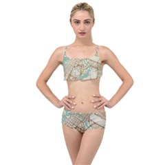 Mapart Dubai Map Layered Top Bikini Set by Proyonanggan