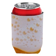 Beer Foam Texture Macro Liquid Bubble Can Holder by Cemarart