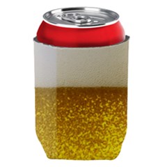 Light Beer Texture Foam Drink In A Glass Can Holder by Cemarart