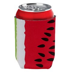 Watermelon Black Green Melon Red Can Holder by Cemarart