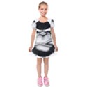 Png huod Kids  Short Sleeve Velvet Dress View1