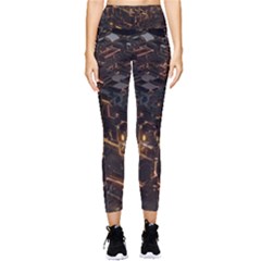 Cube Forma Glow 3d Volume Pocket Leggings  by Bedest