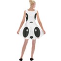 Cute Panda Love Animal Velvet Skater Dress View2