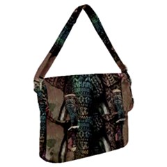 Tribal Elephant Buckle Messenger Bag by Ndabl3x