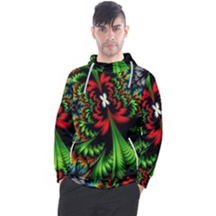 Kaleidoscopic Tropic Men s Pullover Hoodie by Grandong