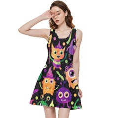 Fun Halloween Monsters Inside Out Racerback Dress by Grandong