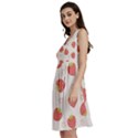 Strawberries Pattern Design Classic Skater Dress View2